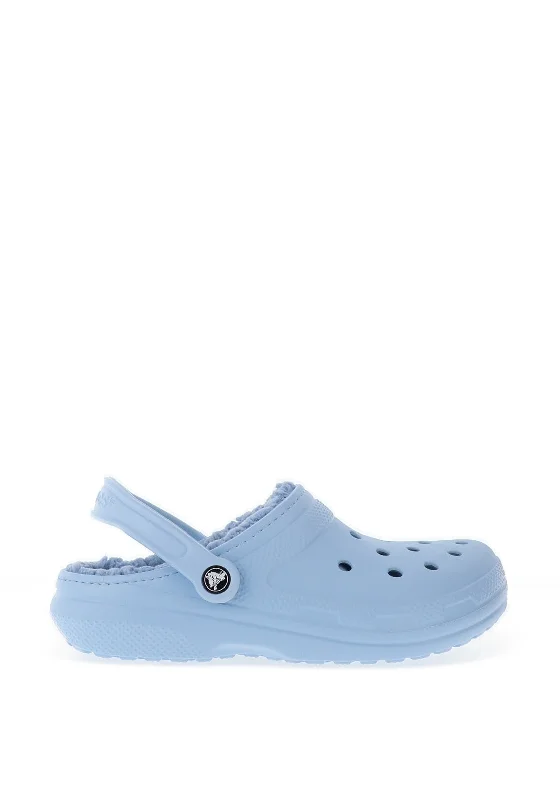 Crocs Womens Lined Clogs, Blue Calcite