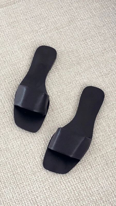 Fayah Slides - Black