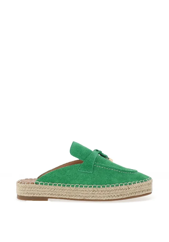 Kate Appleby Aberlour Espadrille Mules, Emerald