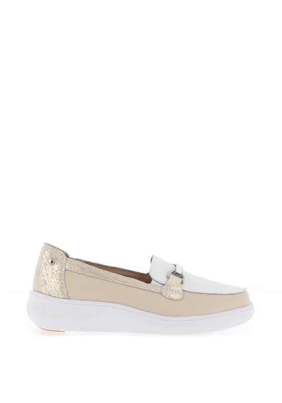 Patrizio Como Perito Slip On Shoes, Cream