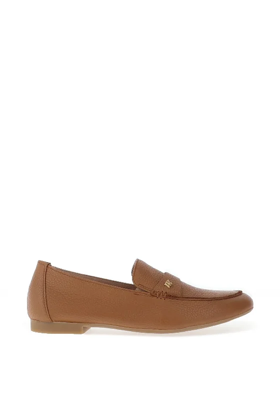 Paul Green Leather Slip On Shoes, Sahara