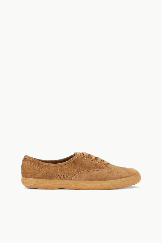 STAUD + KEDS CHAMPION SUEDE | TAN