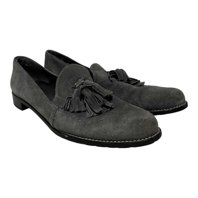 STUART WEITZMAN/Loafers/US 9.5/Suede/GRY/