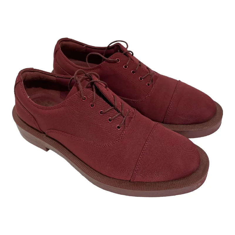 Clarks/MARTINE ROSE/Dress Shoes/US 8.5/Cotton/RED/61722363