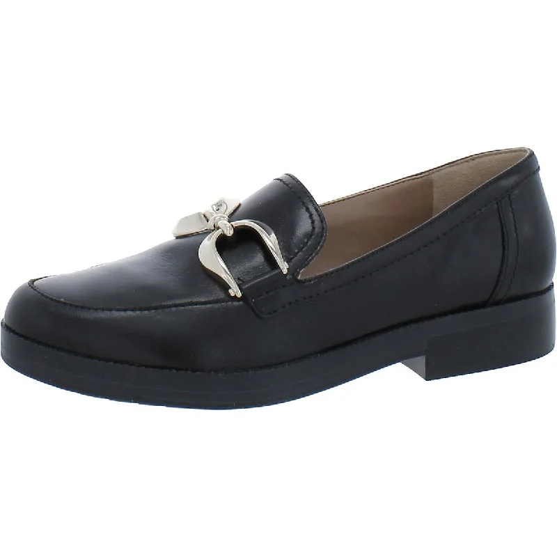 27 Edit Womens Beline Leather Slip-On Loafers