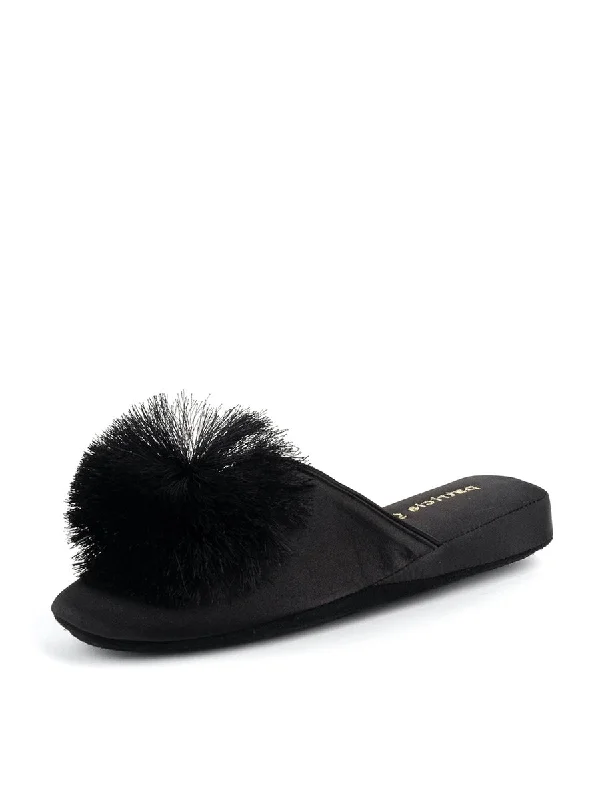 Cathy Satin Slipper