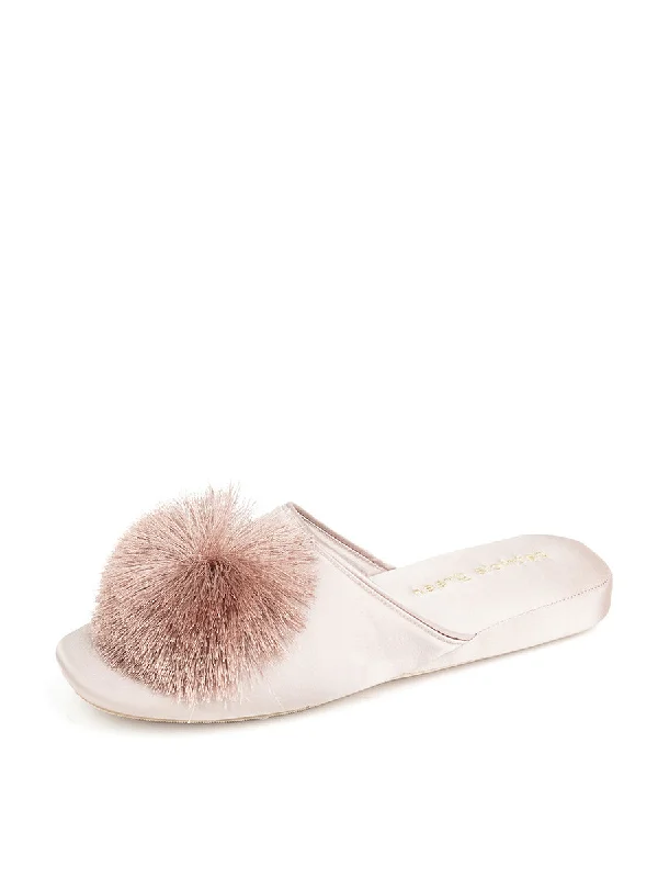 Cathy Satin Slipper