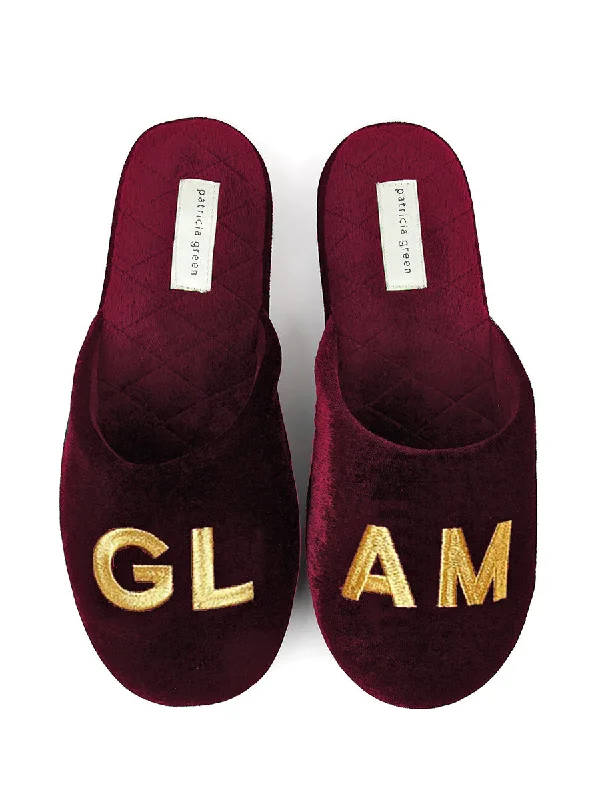 Glam Embroidered Slipper