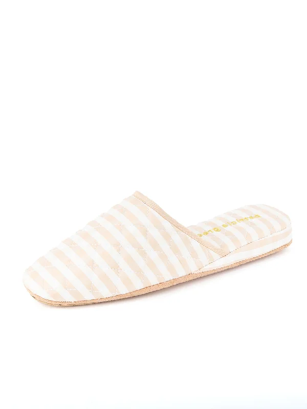 Sari Silk Check Slipper