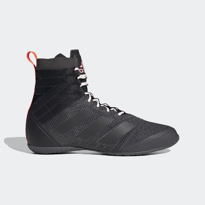 Adidas Speedex 18 Boxing Shoes Black and Red