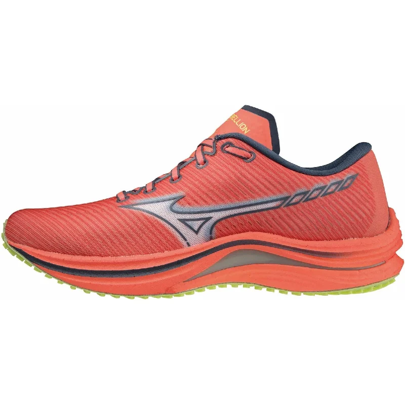 Mizuno Wave Rebellion Womens Running Shoes - Red