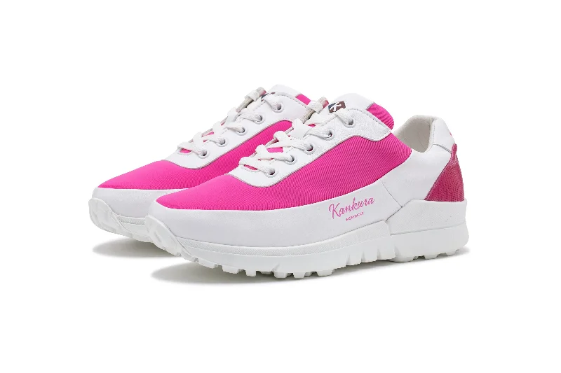 Master Lady 03   White|Pink   Women's Golf Shoes ML003 23