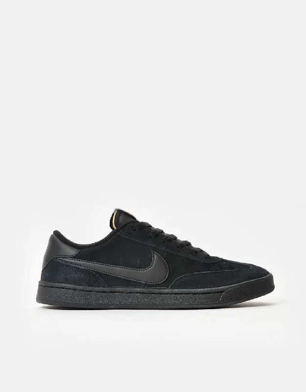 Nike SB FC Classic Skate Shoes - Black/Black-Black-Vivid Orange