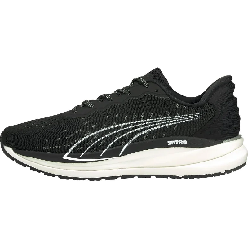 Puma Magnify Nitro Womens Running Shoes - Black