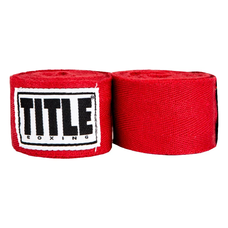 TITLE Boxing Traditional Weave 180" Hand Wraps