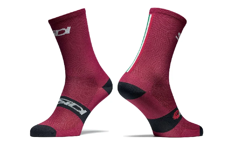 Trace Sock Burgundy