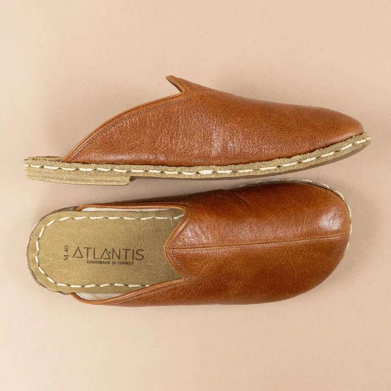 Women's Brown Barefoot Slippers